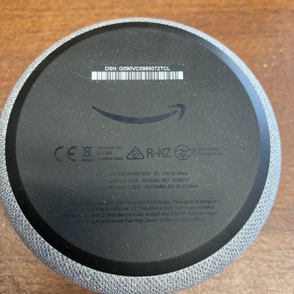 Amazon Echo Dot 3rd Gen Smart Speaker - Heather Gray (D9N29T)