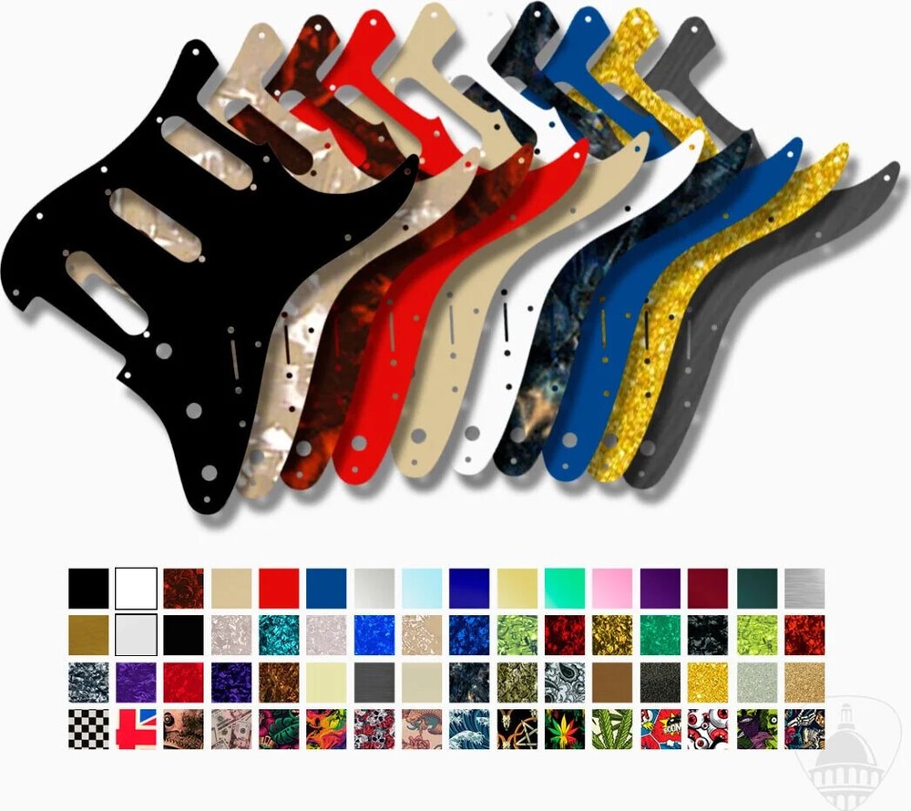 WD Custom Pickguard For Fender Stratocaster
