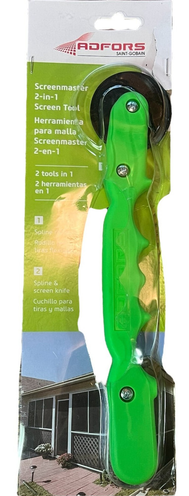 Screen Tool Roller Replacing Window And Door Screens ADFORS Screenmaster 2-in-1