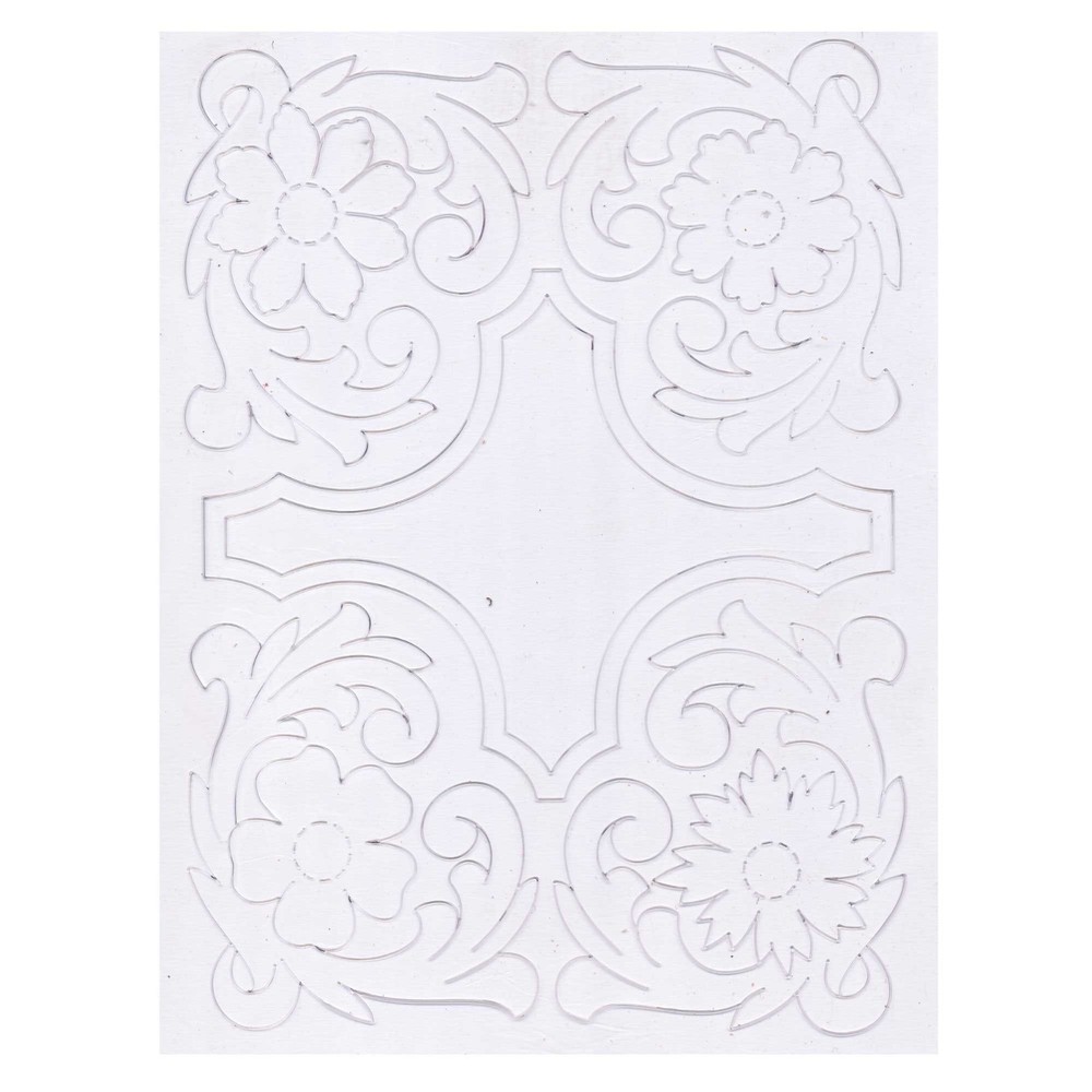 Flowers & Leaves #3 Easy Trace Reusable Leather Tooling Pattern MakerAid® 78904-