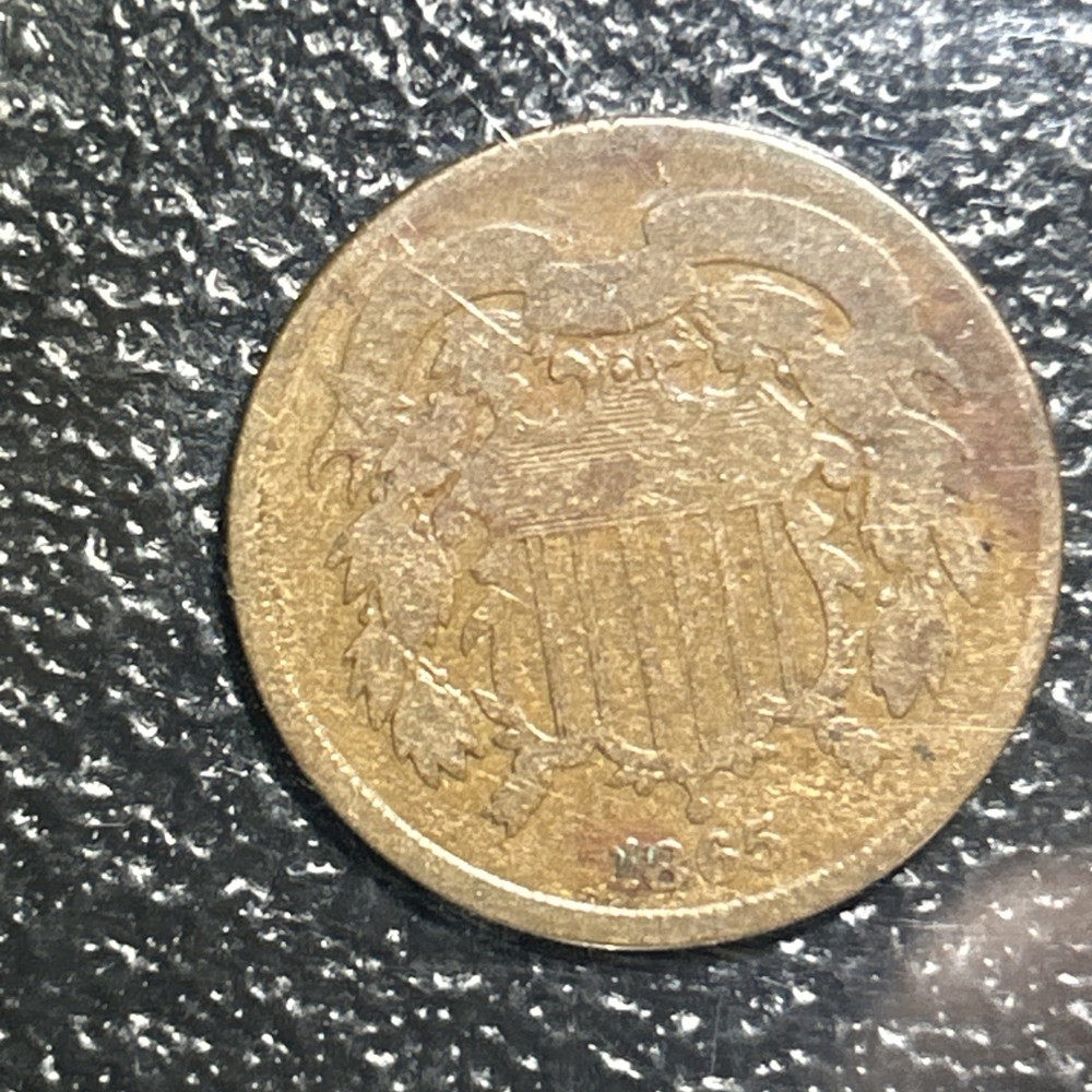 1865 Two Cent Piece