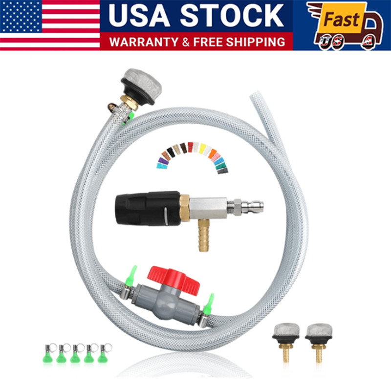 Adjustable Long Range Downstream Injection Nozzle Kit 4-4.5 GPM, Pressure Washer