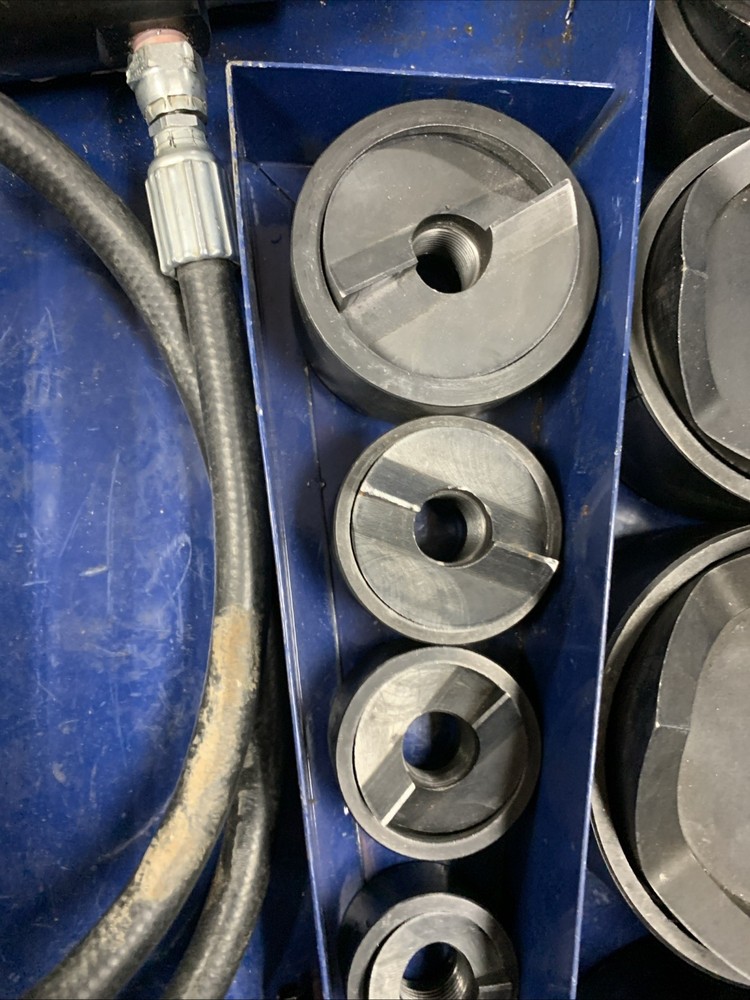 Current Tools Hydraulic Knockout Set Model 154 PM - 1/2” To 4” Set Complete