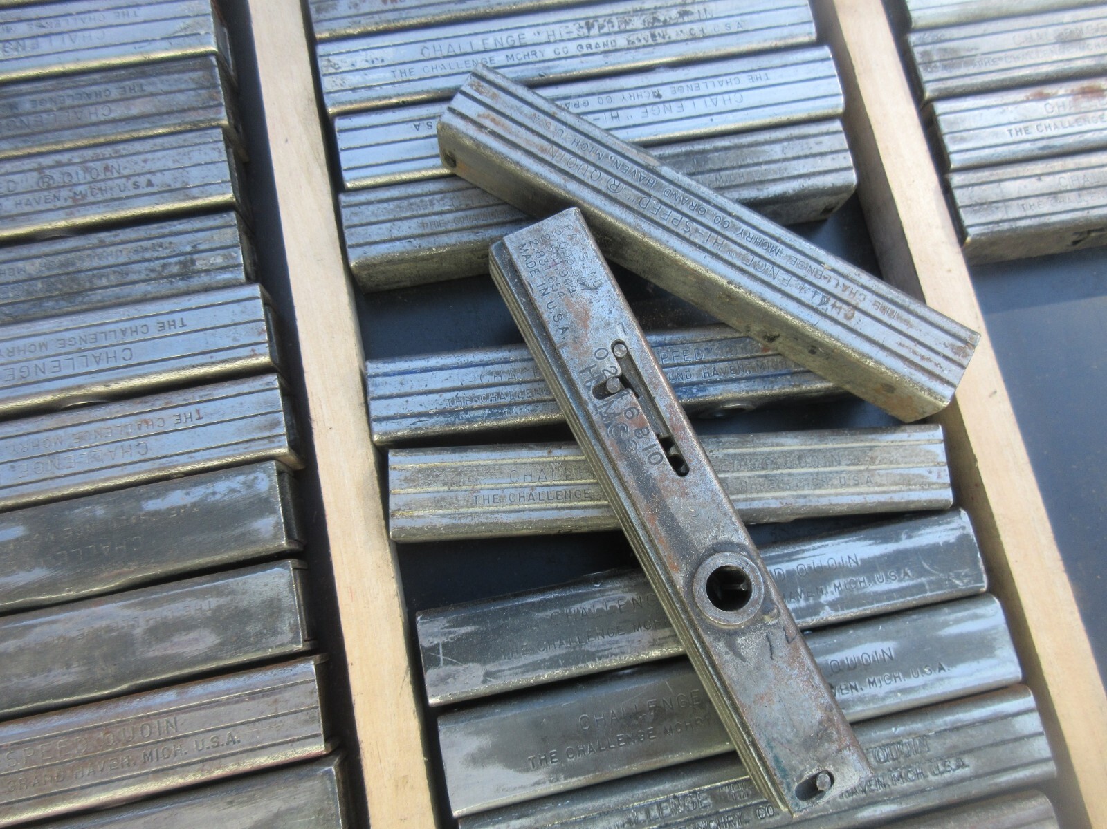 Letterpress Challenge 4 1/2" HI-SPEED Quoin A80