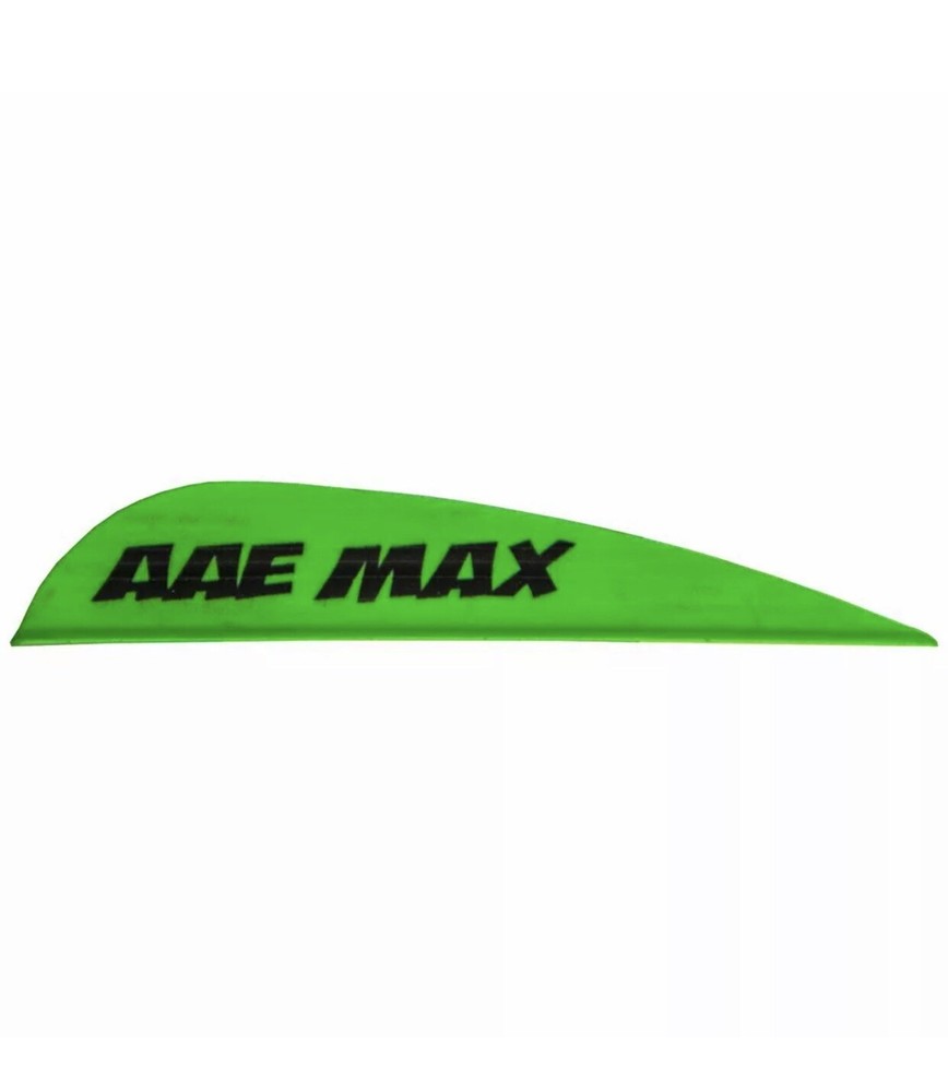 AAE Max Stealth Vane 2.6” Flo Green 100 pk.