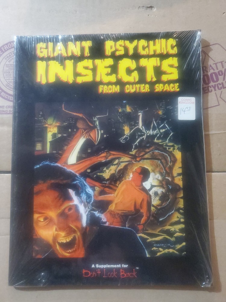 Don't Look Back Giant Psychic Insects from Outer Space