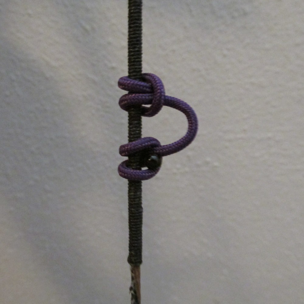 Rope style archery D loop