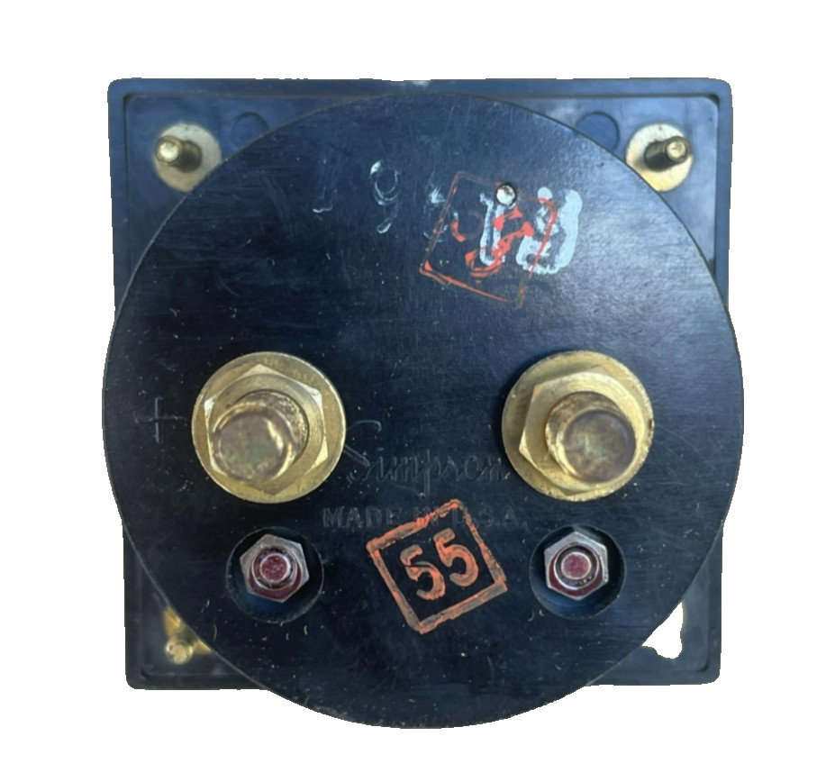 Simpson Instruments 2-1/2" Round Meter 0-150 DC Volts