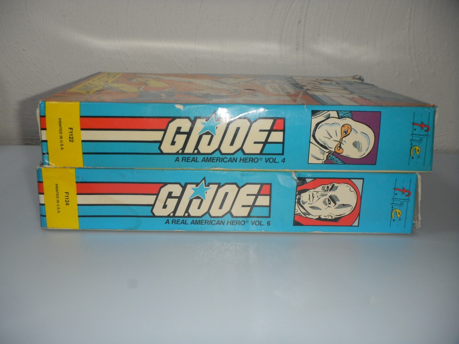 1980s FHE Big Box VHS Cassette Tape Movie Set Vintage G.I. GI Joe 3.75 ARAH Lot