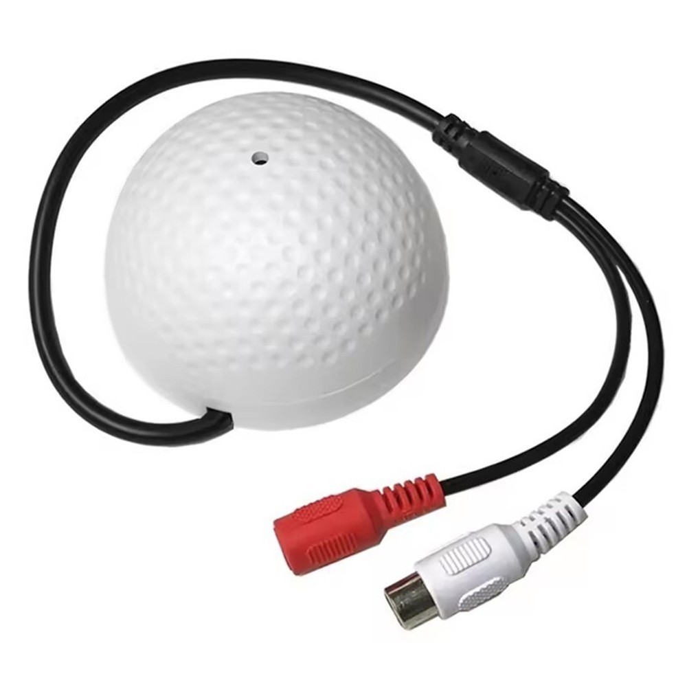 Sound Capture Microphone Designed for AHD DVR and IP Camera Compatibility