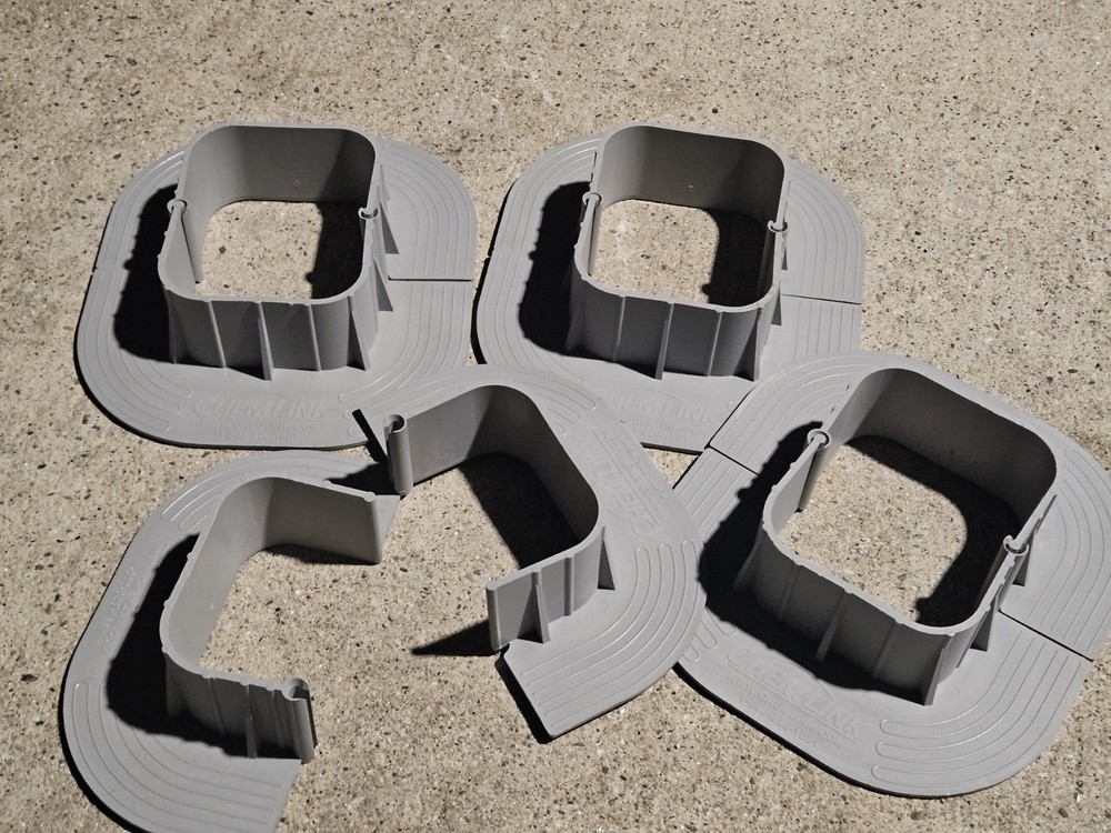 Chemlink F1363GR 4.5" x 3.5" E-Curb Kit - MISSING TUBES
