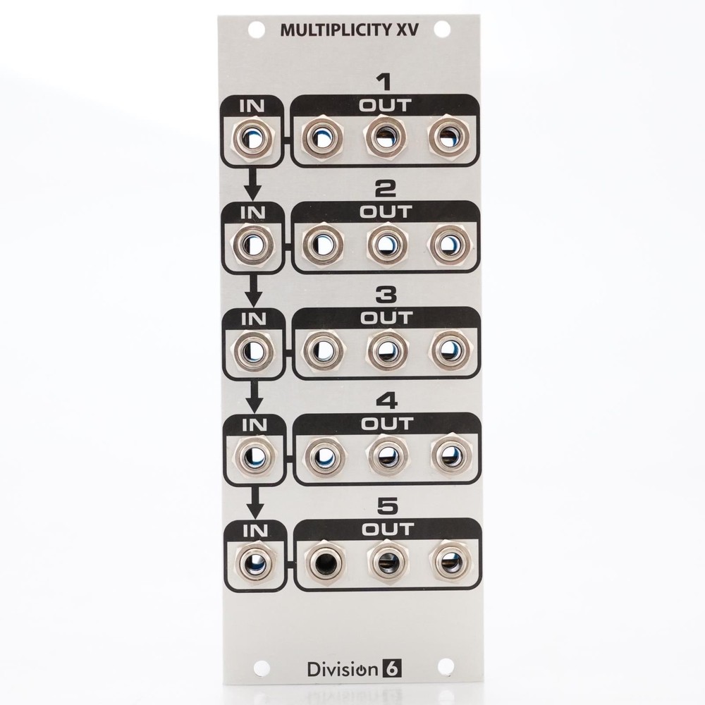 Division 6 Multiplicity XV Buffered Mult Eurorack Module #52885