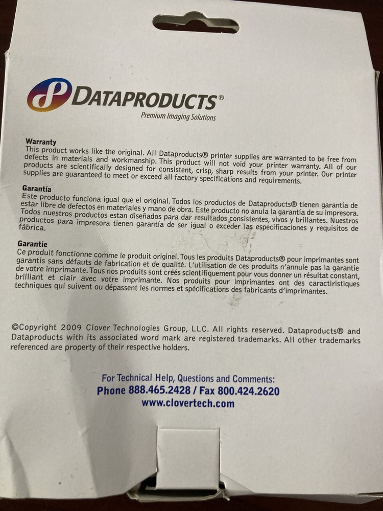 DataProducts, Royal Alpha 600 Correctable Ribbon, 1 pack