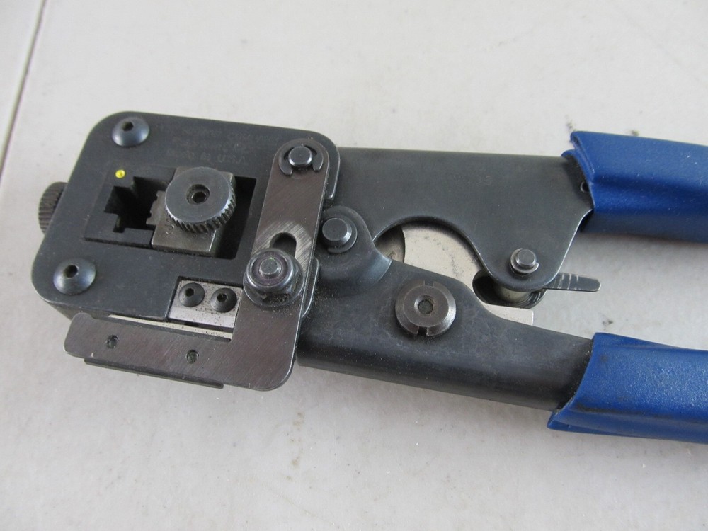 Siemon PT-908 Crimp Tool With Instructions