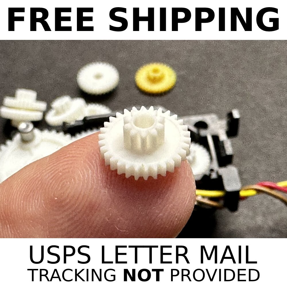 6x Replacement Gear (Macintosh Floppy Drive eject Mac Sony MP-F51W MP-F75W)