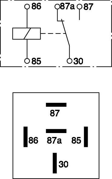 Bosch 0332209150 Fuel Injection Main Relay
