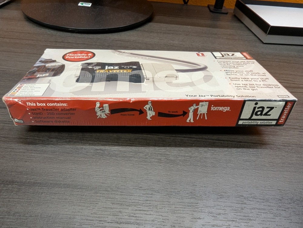 Iomega Jaz Traveller Parallel Port Interface SCSI to Parallel
