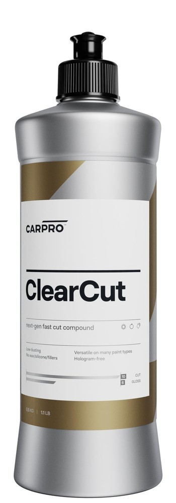 CARPRO Clear Cut Correction Compound - Heavy Cut Compound for Fast Paint Corr...