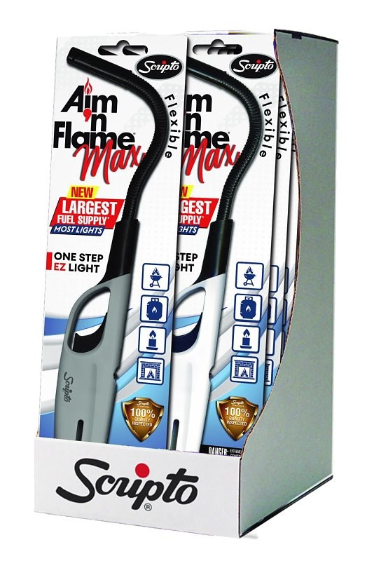 Scripto Flexible Aim n Flame Flex Multi-purpose Lighter BGM9F-1/CD-12