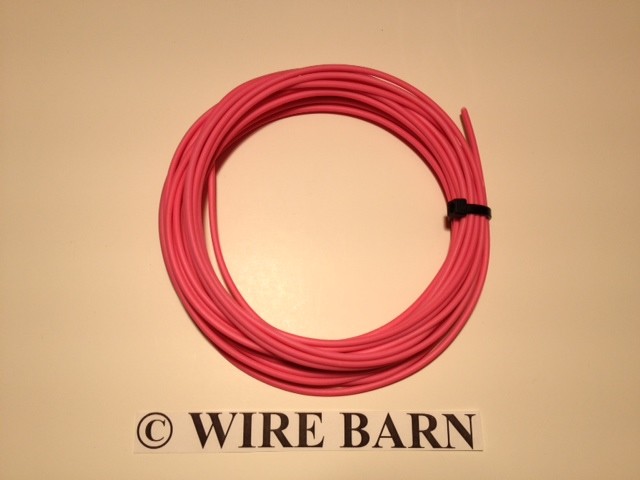 22 GAUGE TXL COPPER WIRE AUTOMOTIVE, MOTORCYCLE, SOLAR - 14 COLORS AVAILABLE