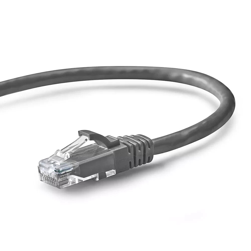 CAT6 Gray Ethernet Patch Cable RJ45 550Mhz UTP 14FT Multipack