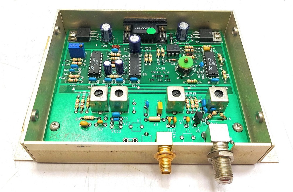 SeaTel RF Modem 117163-2 PCB 3 CH. RF MODEM 117168