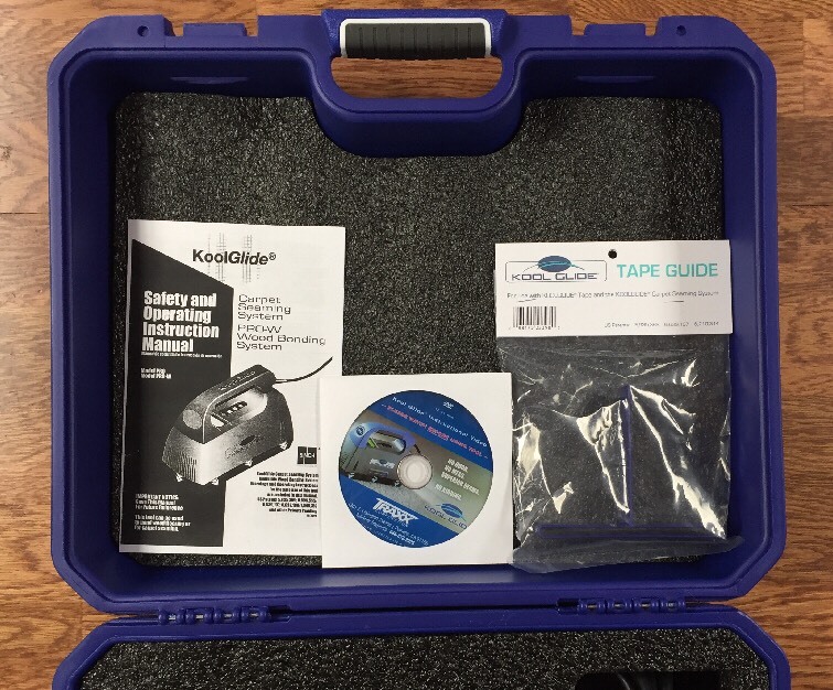 Kool Glide KGX-6810 Pro 2 Carpet Seam Iron with Plastic Case