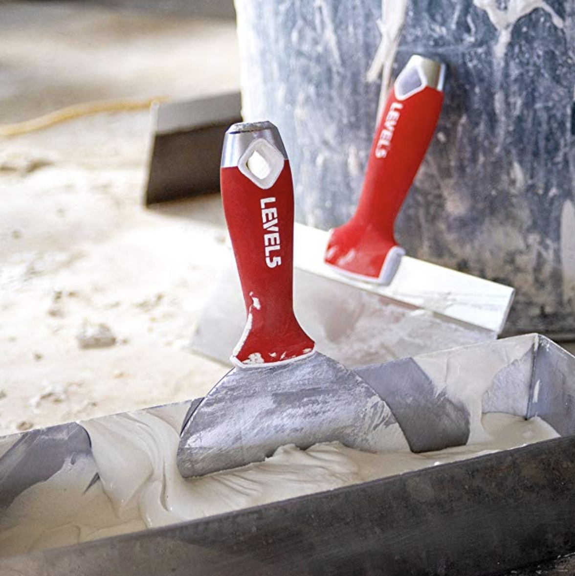 LEVEL5 Drywall Tools 14 Piece Finishing Tool Set - Stainless Steel | 5-609