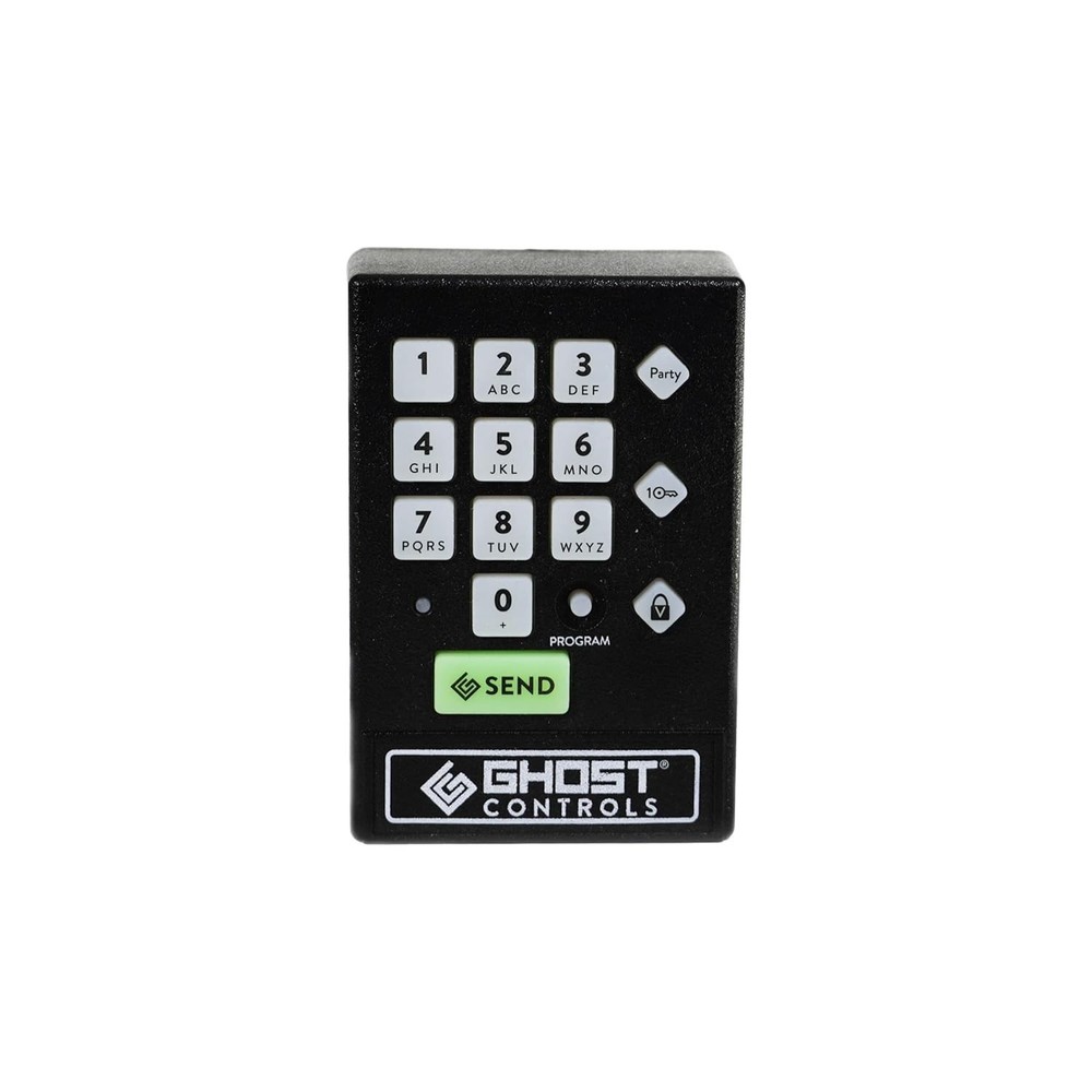 Wireless Keypad for Automatic Gate Openers - Model AXWK, Water-Resistant