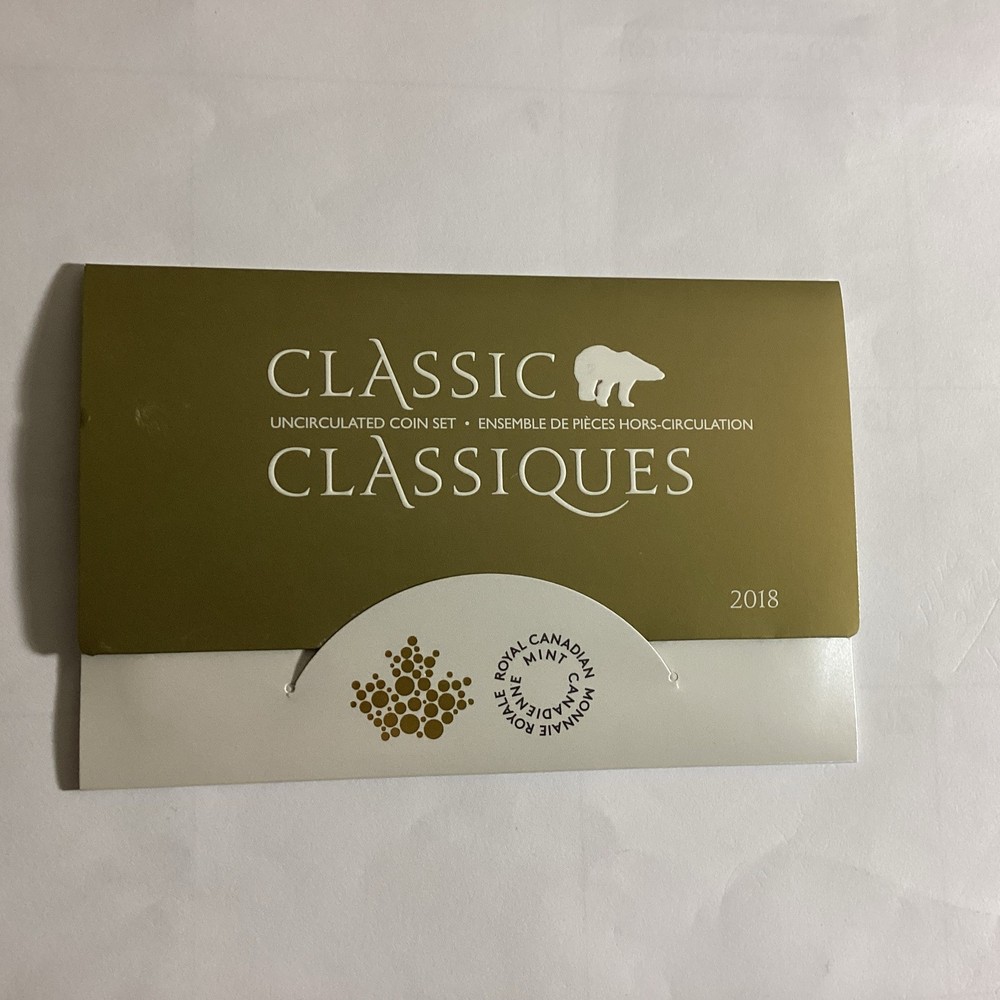 Canada 2018 Uncirculated Coin Set Proof Like