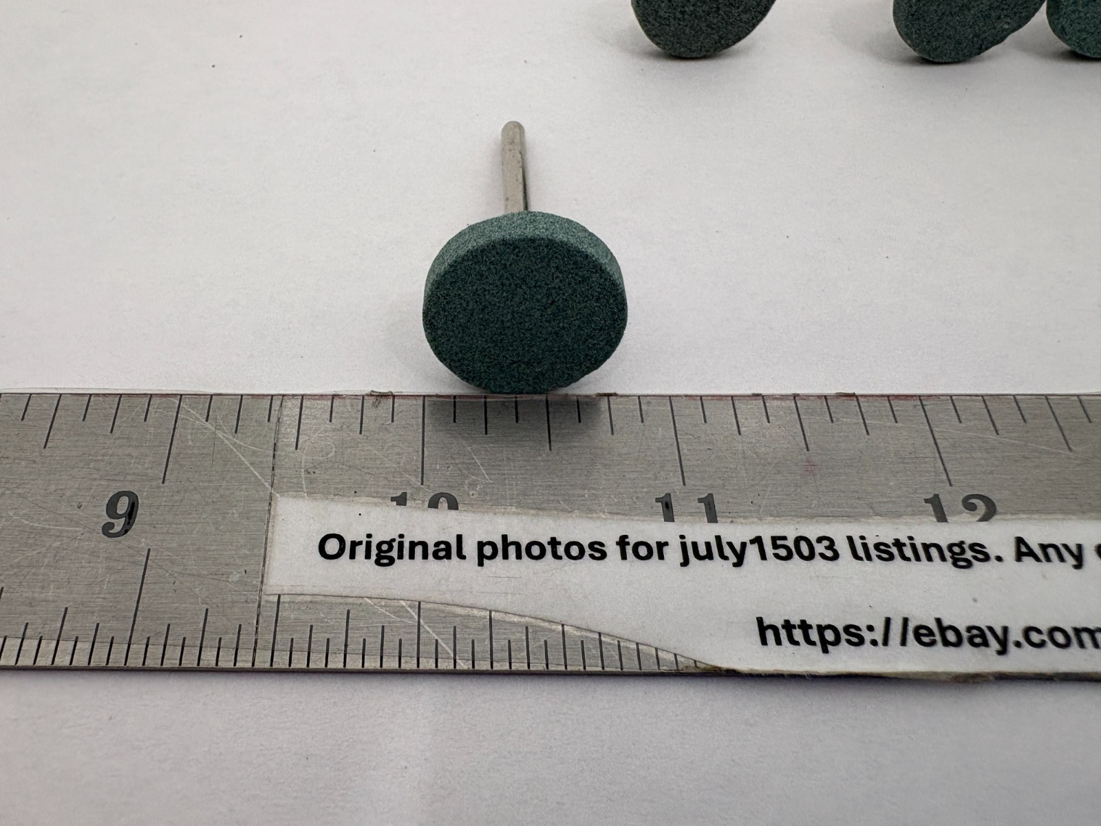 (5) NEW Silicon Carbide Grinding Stone Wheel 13/16" Green for Dremel (AG)