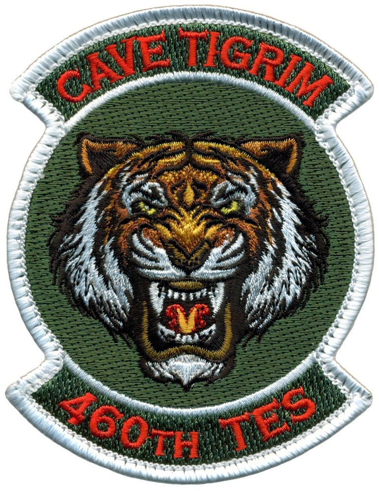 USAF 460th TES & EVALUATION SQUADRON PATCH