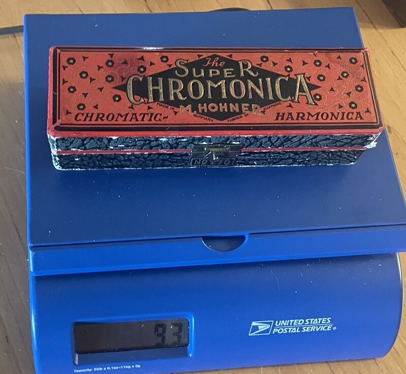 Vintage Super R Chromonica M. Hohner Harmonica