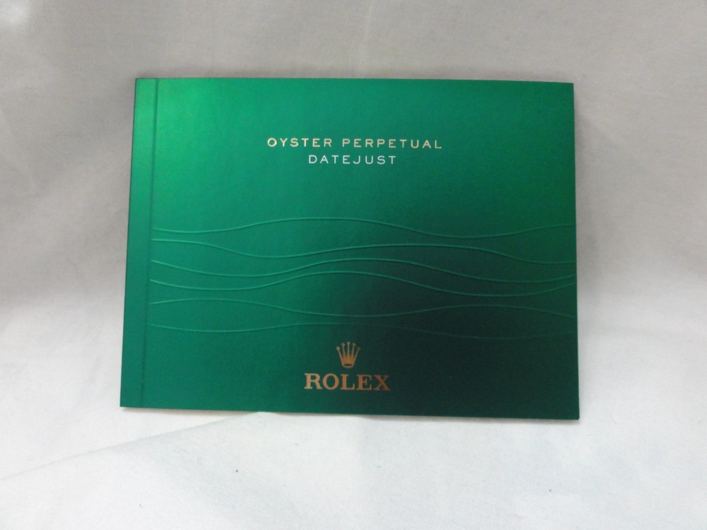 Authentic Rolex Manual / Booklet Rolex Datejust  ~ 2014