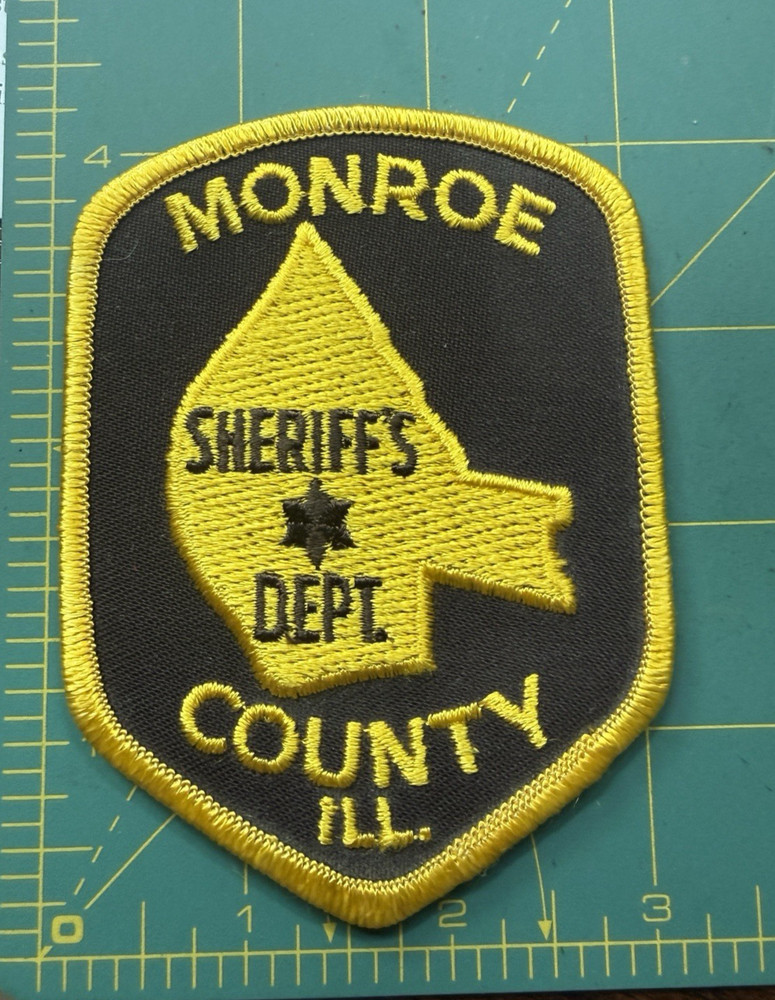Old Style Monroe County, IL Sheriff's patch