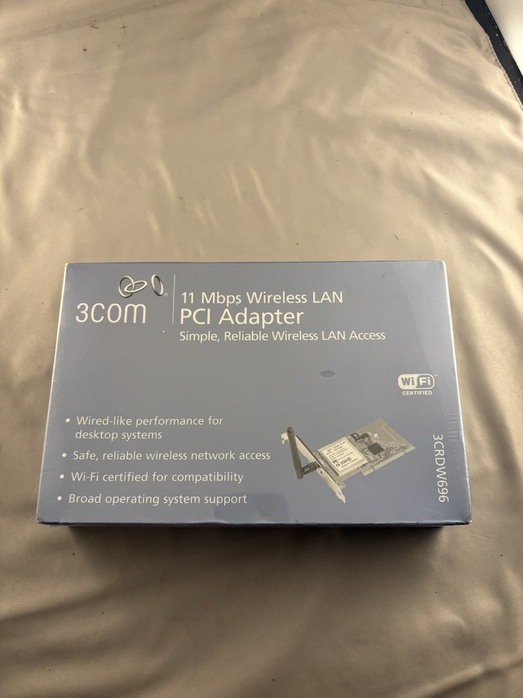 3Com 11Mbps Wireless LAN PCI Adapter 3CRDW696