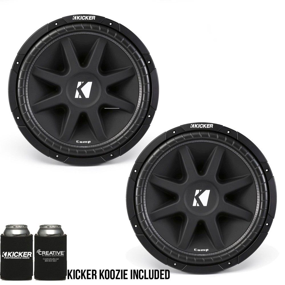 Comp 15-inch (38cm) Subwoofer, 4-Ohm, RoHS Compliant bundle