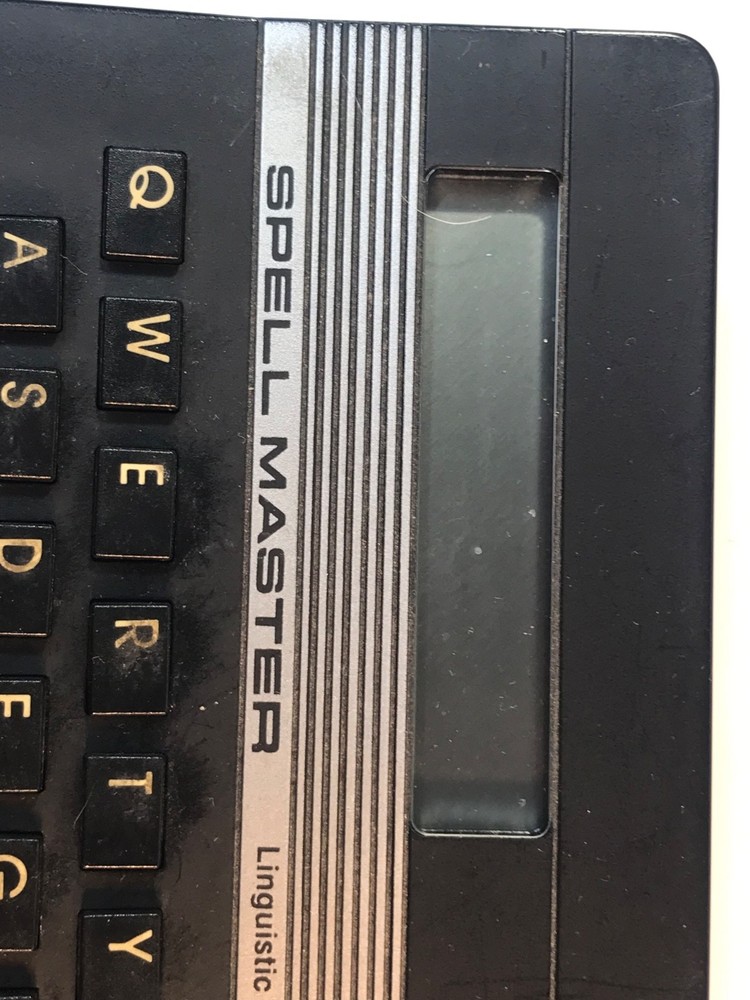 Vintage Franklin Spell Master Handheld portable Computer Model SA 103