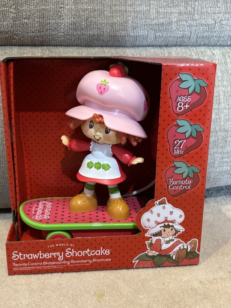 NEW, REMOTE CONTROL SKATEBOARDING STRAWBERRY SHORTCAKE