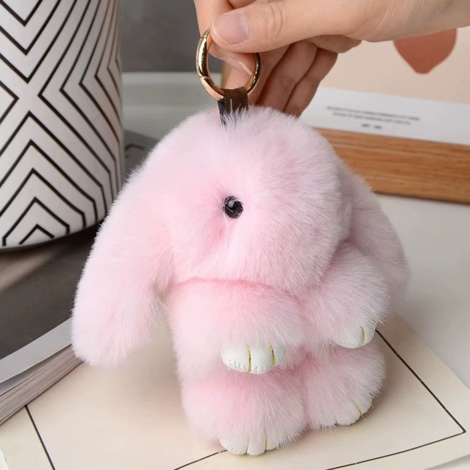 Bunny Lulu Keychain with Tin