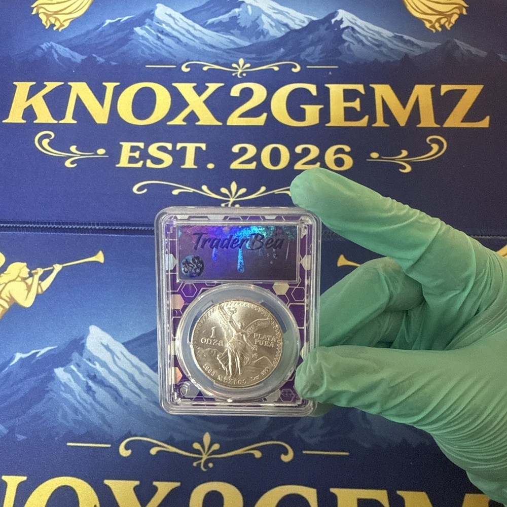 1983-Mo Silver Libertad PCGS MS65