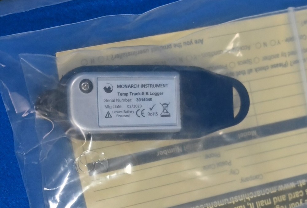 Monarch Track-It Temperature Data Logger without Display 36J808