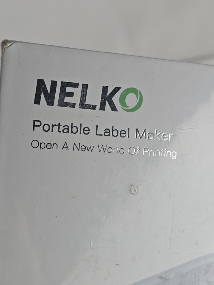 Nelko Label Maker Machine with Tape, P21 Portable Bluetooth Label Printer