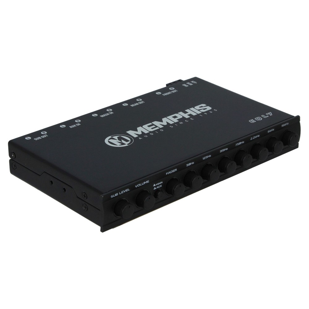 Memphis Audio EQL7 7 Band Graphic EQ