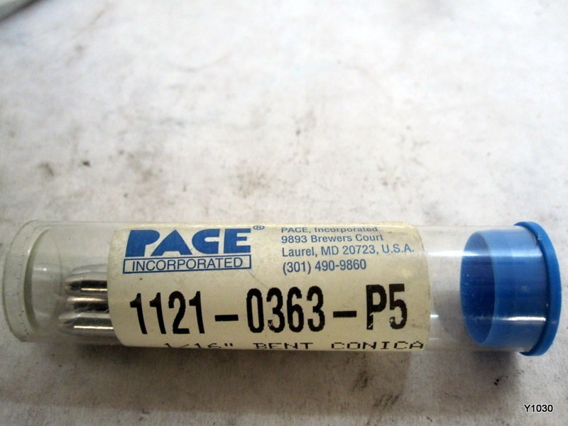 PACE 1121-0363-P5 Soldering Tip, Bent Conical, 0.40mm, 5/Pkg
