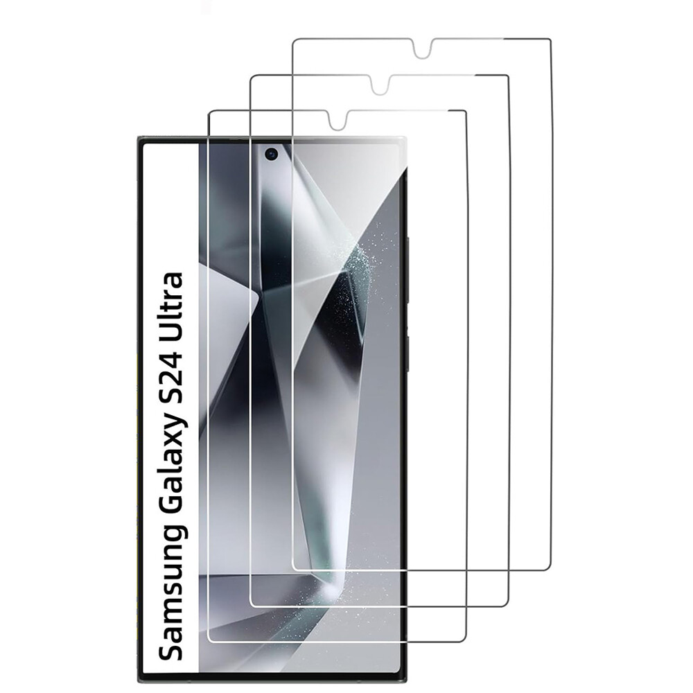 Wholesale Lot Tempered Glass Screen Protector for Samsung S24 FE S23 A05 A24 A15