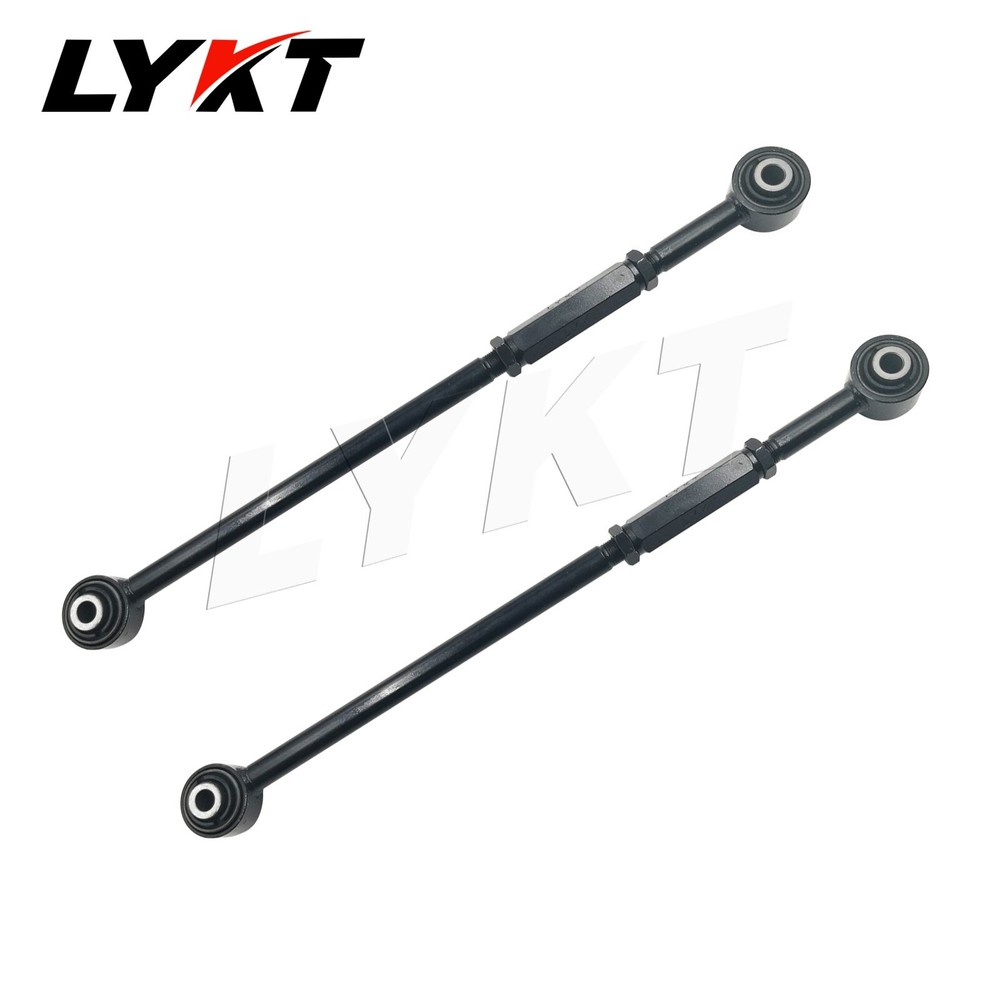 LYKT 2pcs Adjustable Control Arms Alignment Rear Toe Kit For Acura 96-04 RL
