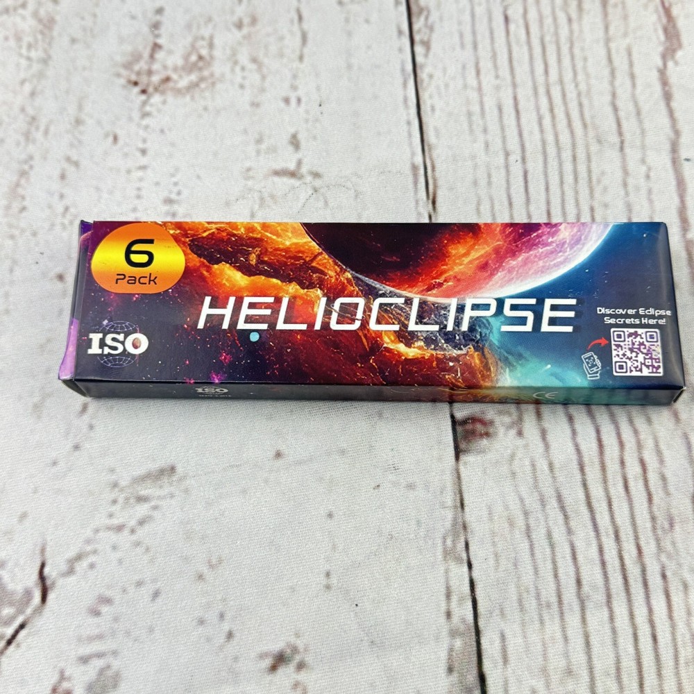 Solar Eclipse Glasses AAS Approved 6 Pack ISO Certified NASA Trusted Solar Viewi
