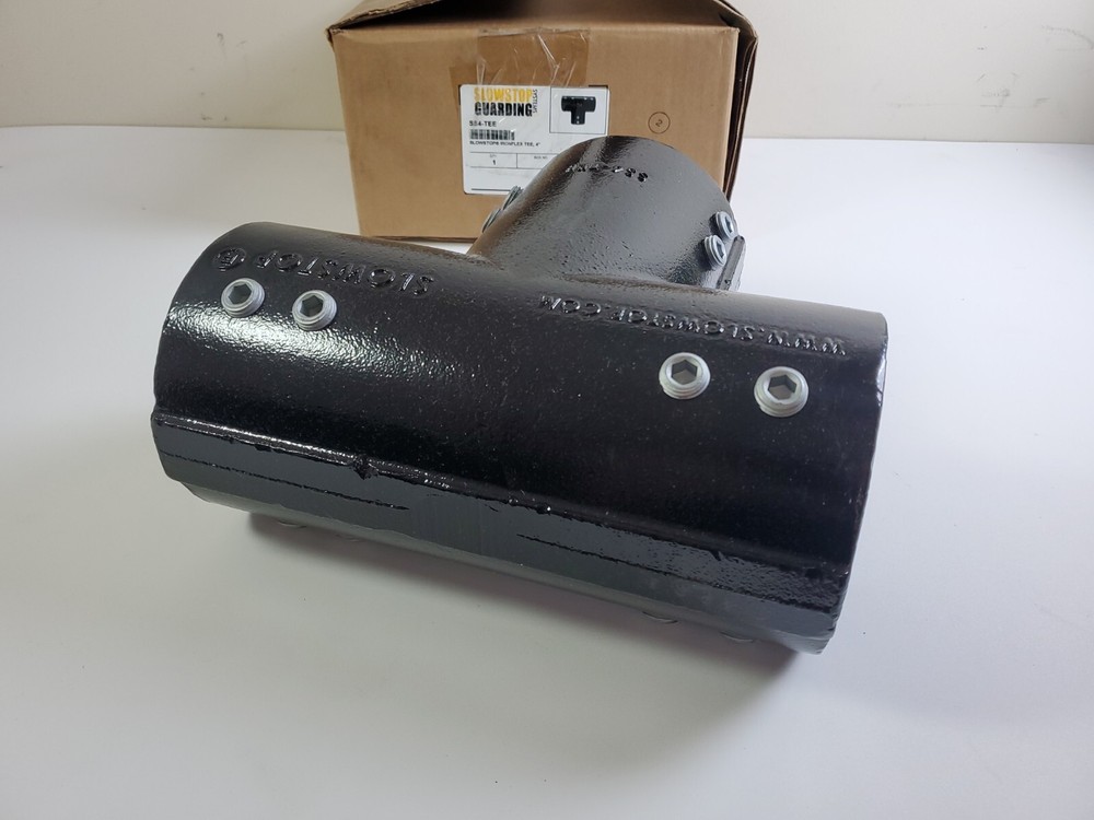 SLOWSTOP GUARDING SYSTEMS SS4-TEE 4" IRONFLEX TEE