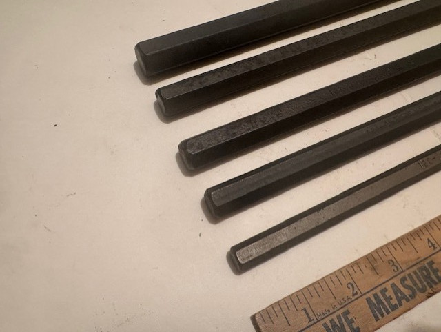 MADE IN USA- NEW (VINTAGE) PRO QUALITY "BALTIMORE" 5 PC COLD CHISEL SET
